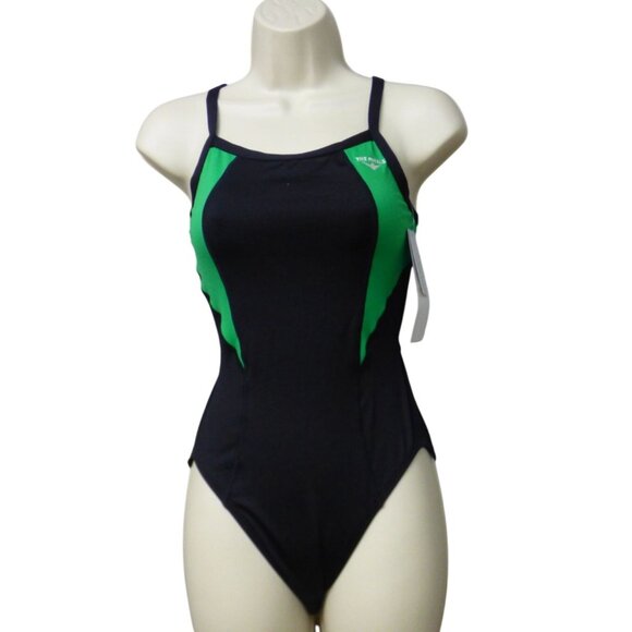THE FINALS WOMEN'S SURF SPLICE BUTTERFLYBACK SWIMSUIT, Size 30 (XXS) - Picture 4 of 8